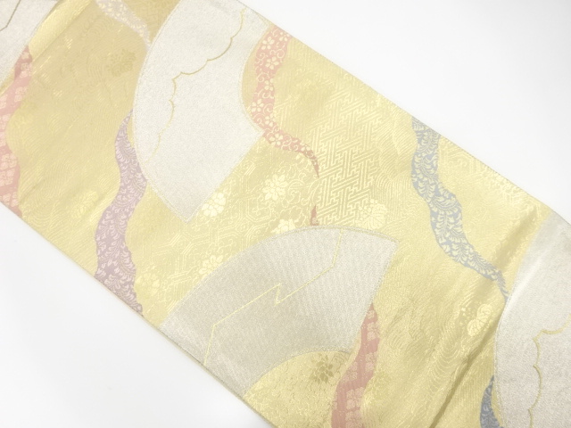 JAPANESE FUKURO OBI / WOVEN JIGAMI PATTERN